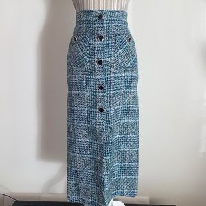 Zara tweed pencil skirt
